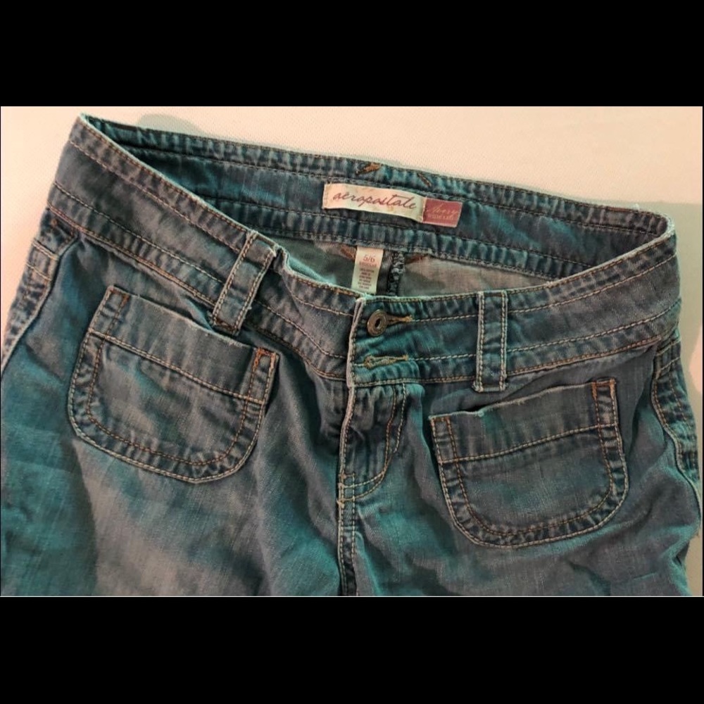 Aeropostale Avery Wide Leg Jeans - size 5/6